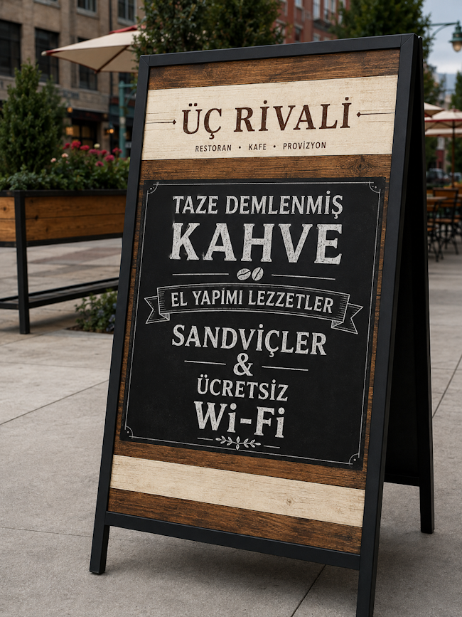 Ayaklı Reklam Tabelası 10