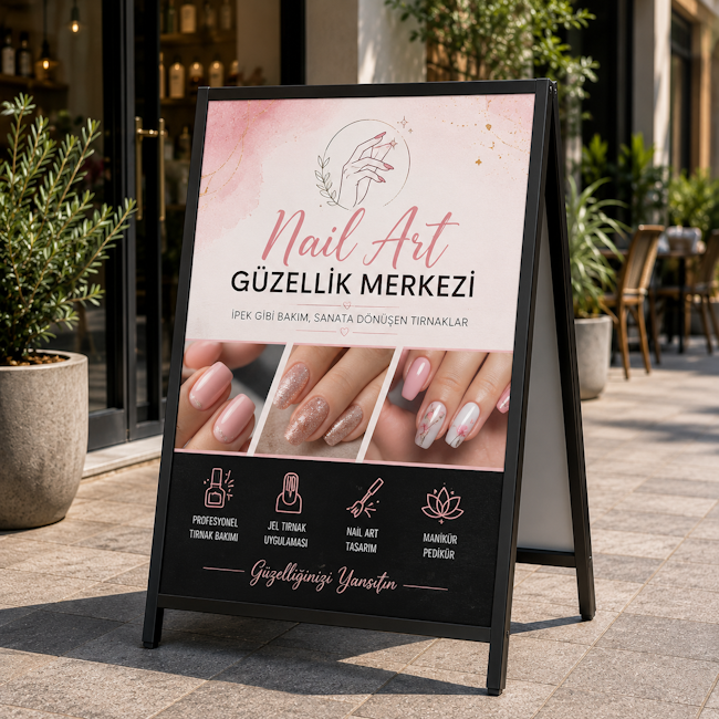 Ayaklı Reklam Tabelası 03