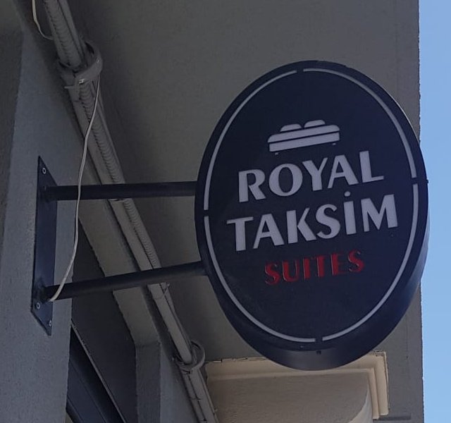 Yuvarlak Askılı Tabela 08