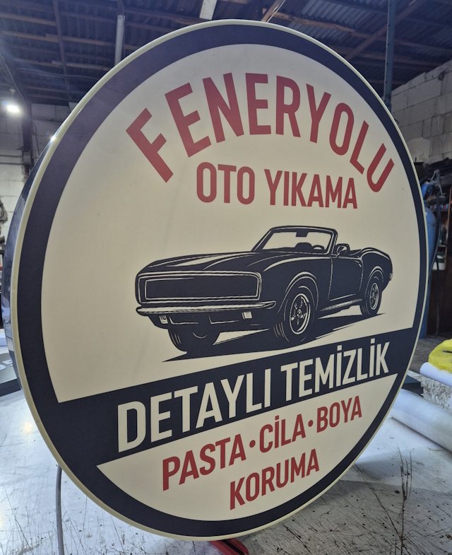 Yuvarlak Askılı Tabela 10