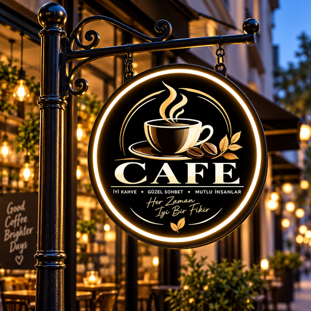 Cafe Tabelası