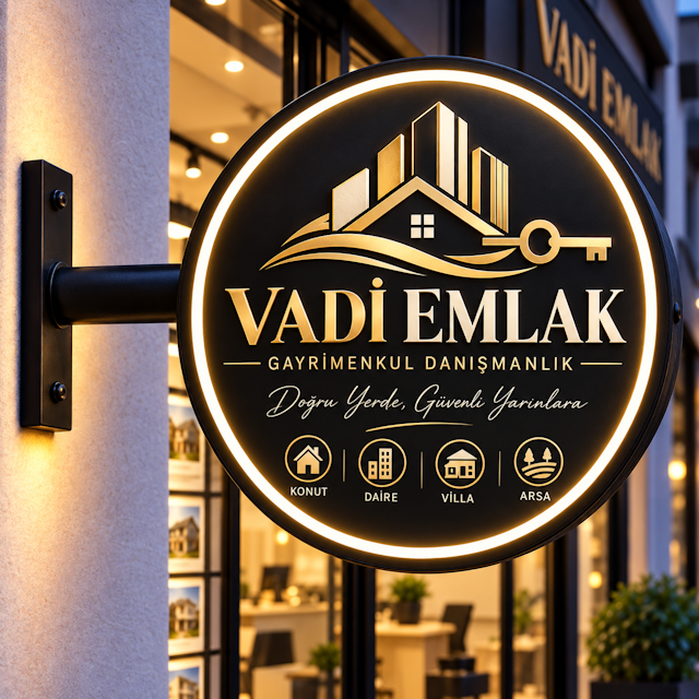 Emlakçı Tabelası